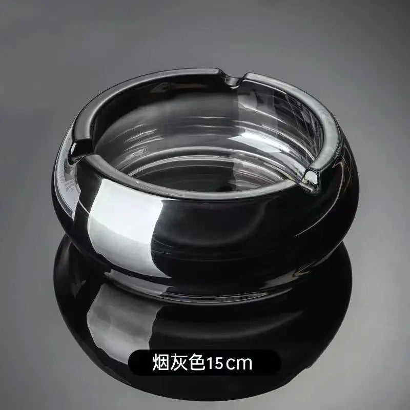 Alter Glas Aschenbecher
