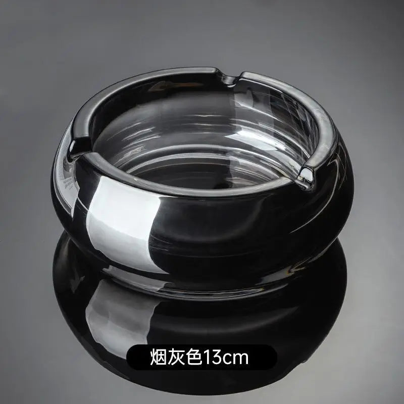 Alter Glas Aschenbecher