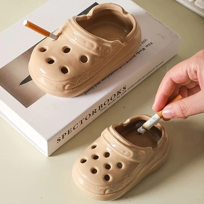 Aschenbecher Beige