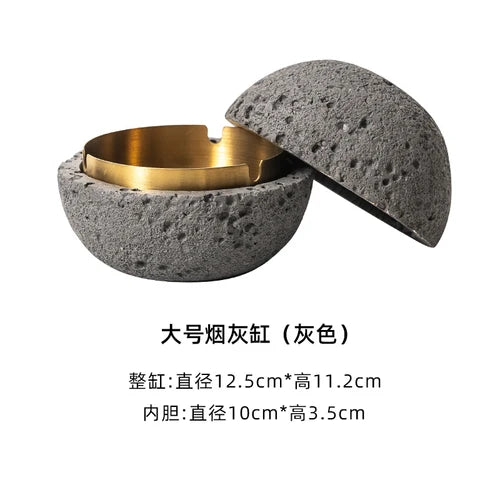 Aschenbecher Beton Mit Deckel