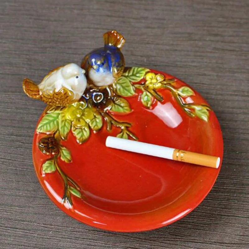 Aschenbecher Eule