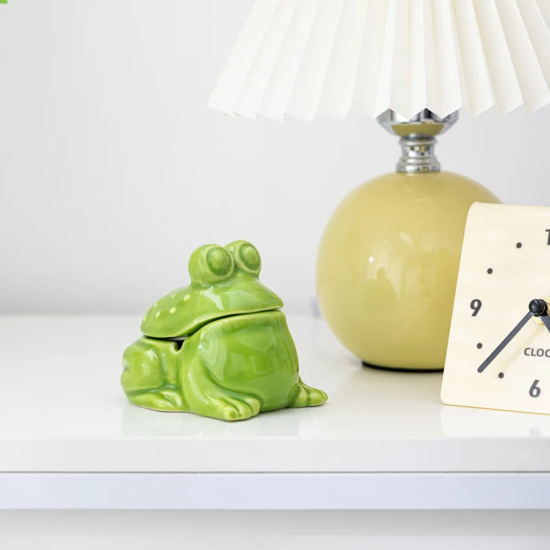 Aschenbecher Frosch