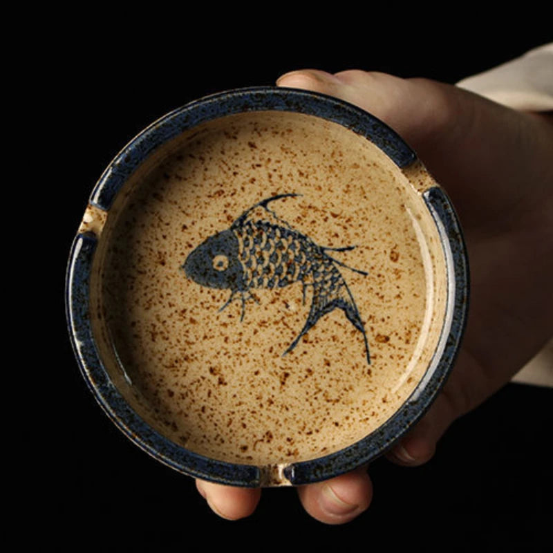 Aschenbecher Keramik Handgemacht