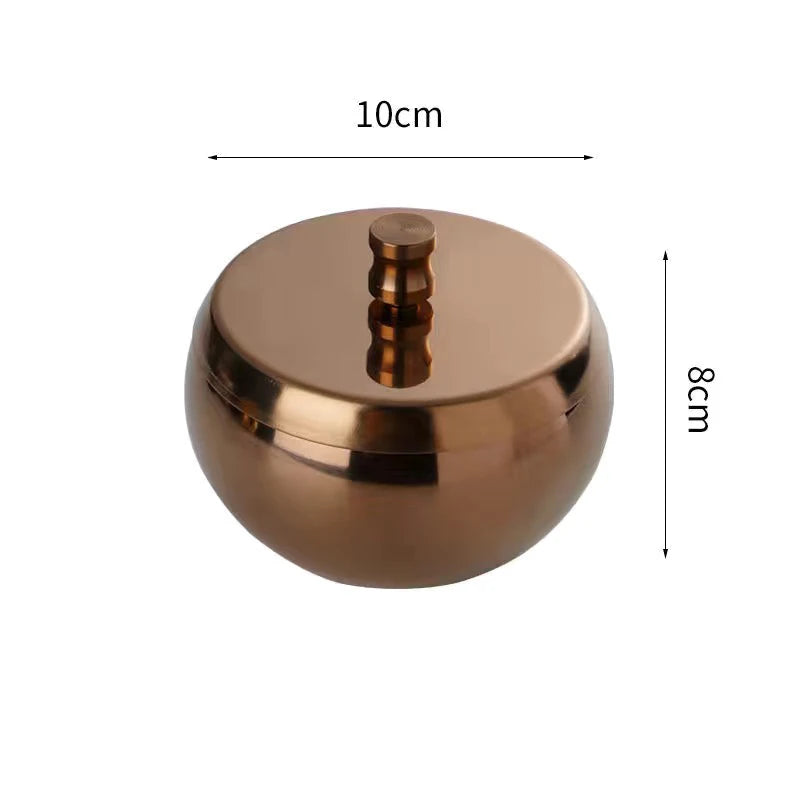 Aschenbecher Rund Mit Deckel