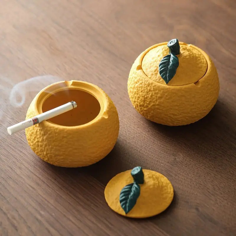 Aschenbecher Zitrone