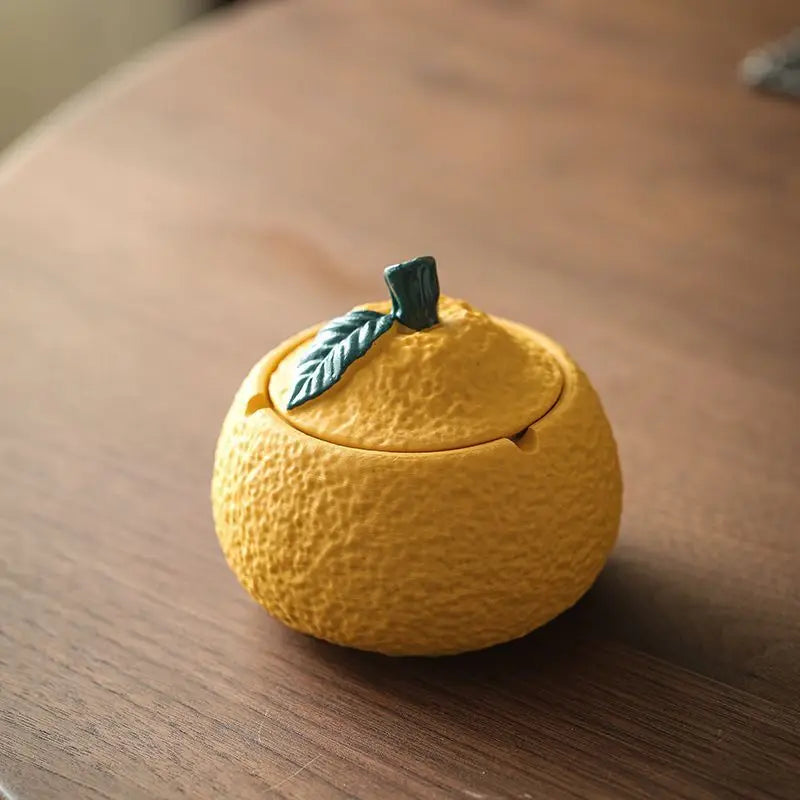 Aschenbecher Zitrone