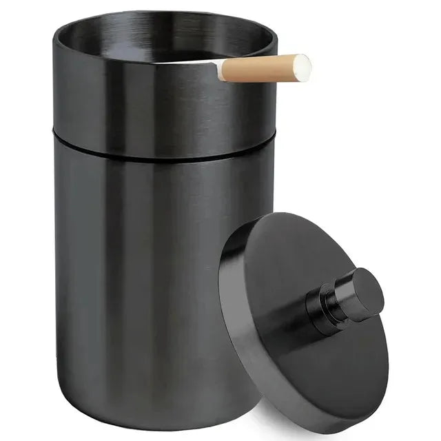 Auto Aschenbecher Edelstahl