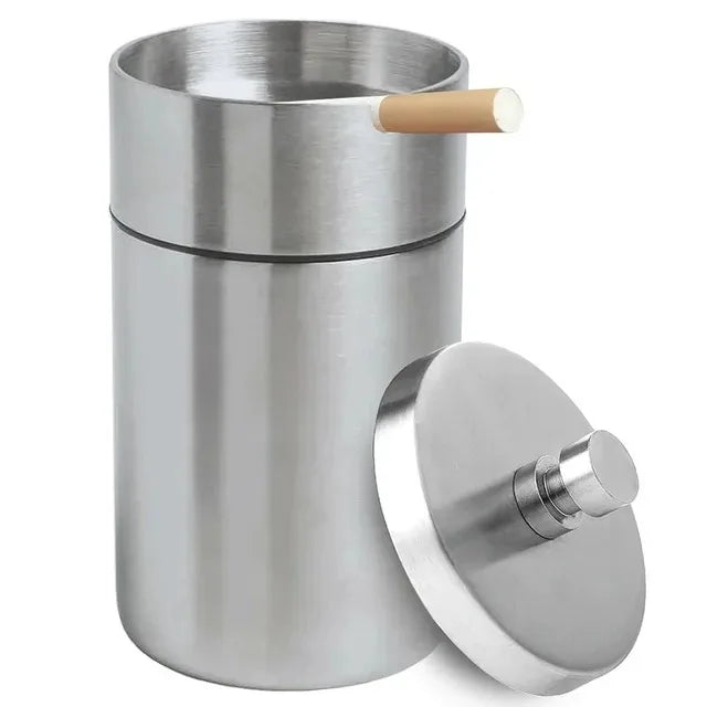 Auto Aschenbecher Edelstahl