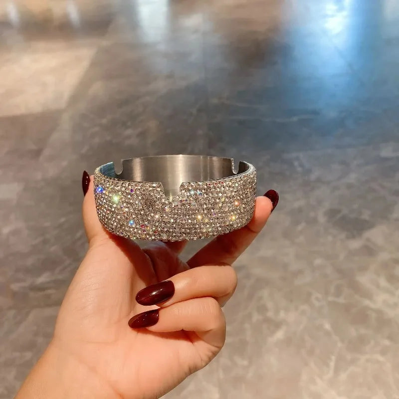 Design Aschenbecher Edelstahl