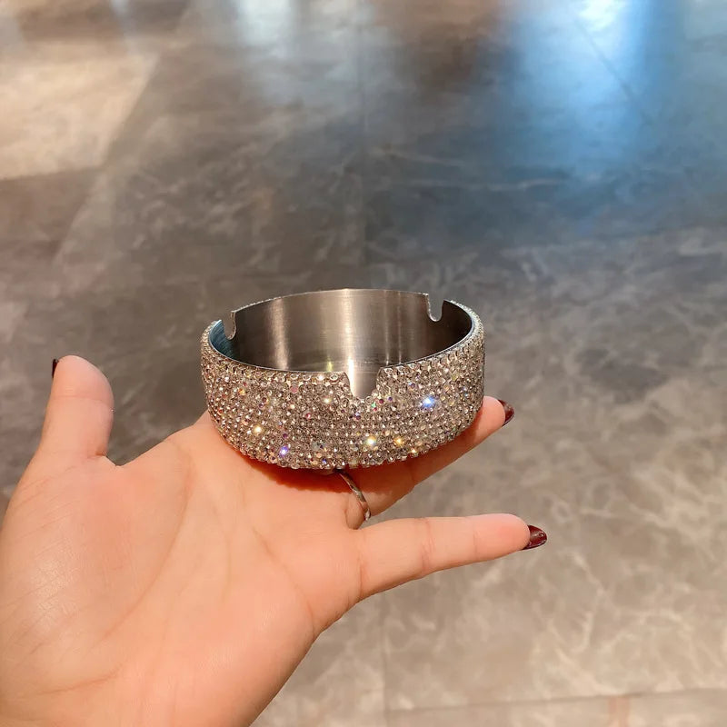 Design Aschenbecher Edelstahl