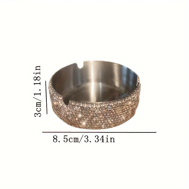 Design Aschenbecher Edelstahl