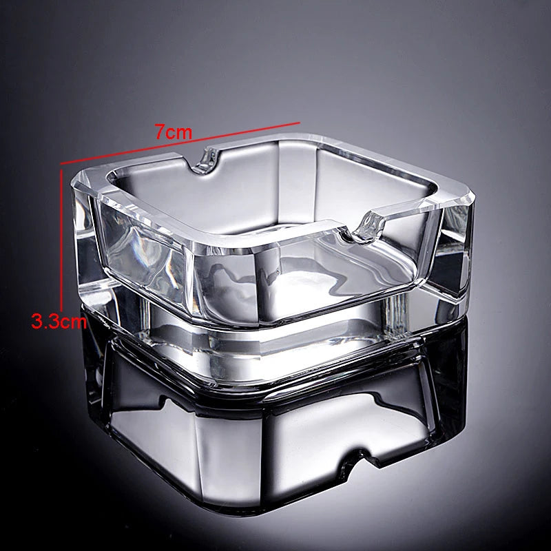 Glas Aschenbecher Alt