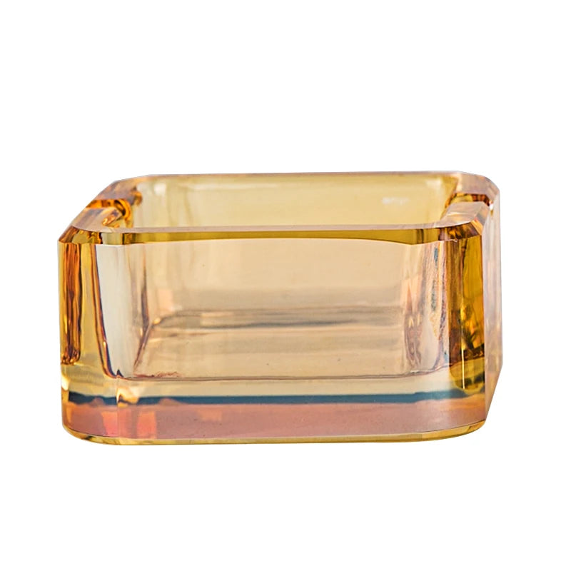 Glas Aschenbecher Blau