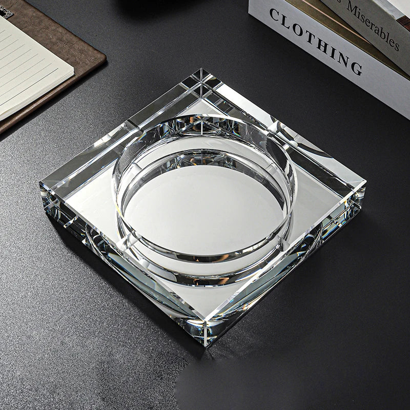 Glas Aschenbecher Groß