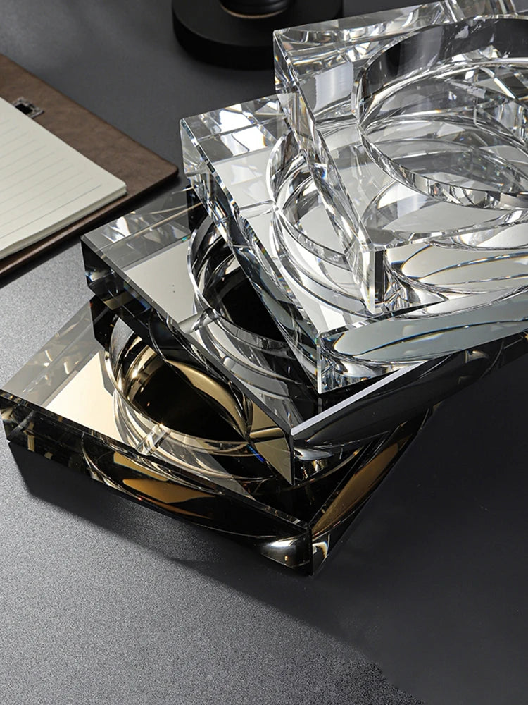 Glas Aschenbecher Groß