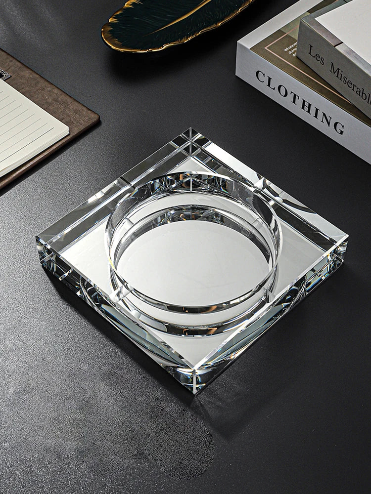 Glas Aschenbecher Groß
