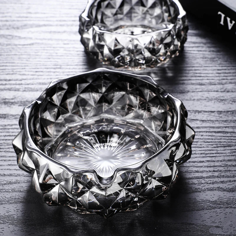Glas Aschenbecher Rund