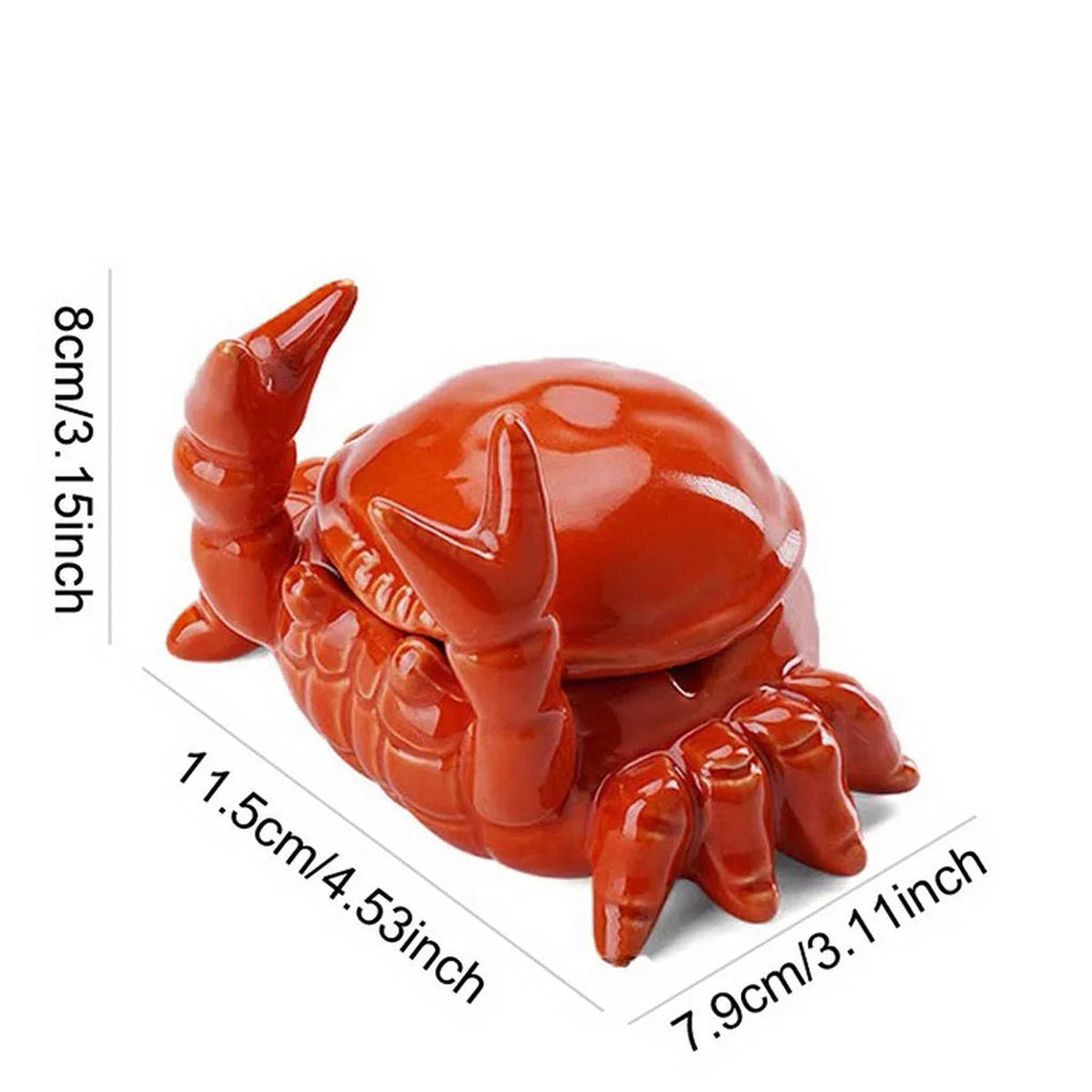 Krabben Aschenbecher