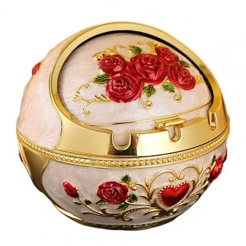 Retro Aschenbecher Mit Deckel