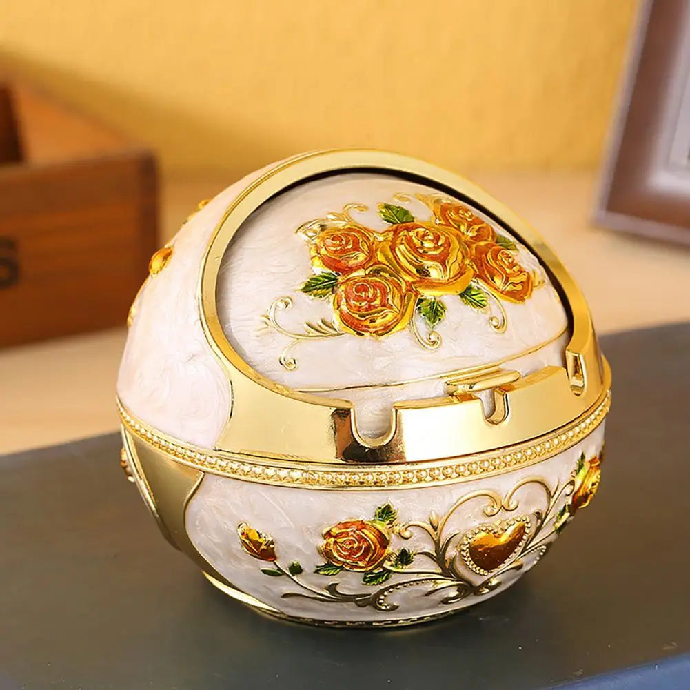 Retro Aschenbecher Mit Deckel