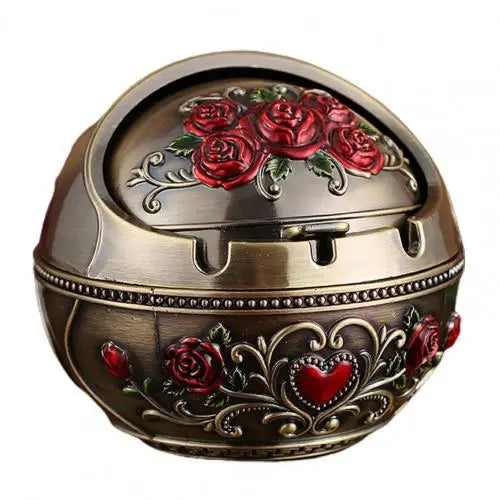Retro Aschenbecher Mit Deckel