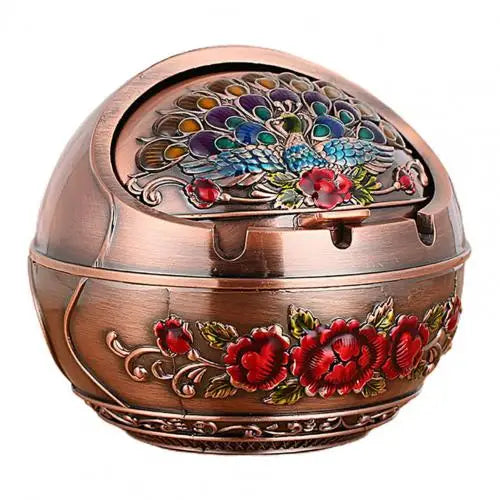 Retro Aschenbecher Mit Deckel