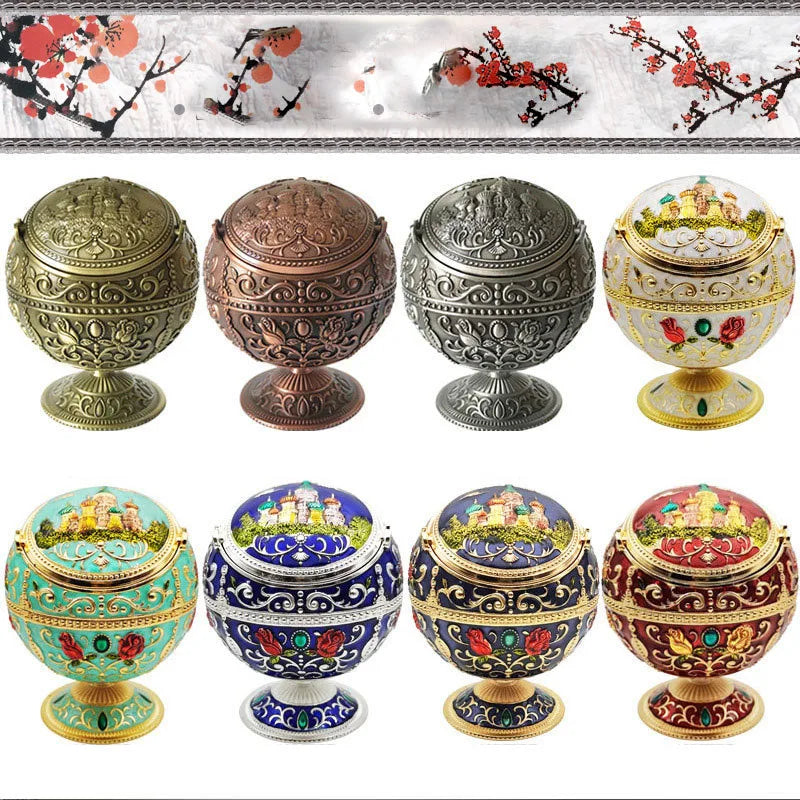 Vintage Aschenbecher Mit Deckel