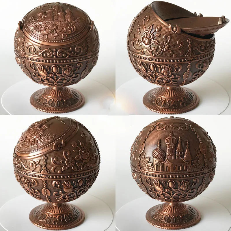 Vintage Aschenbecher Mit Deckel