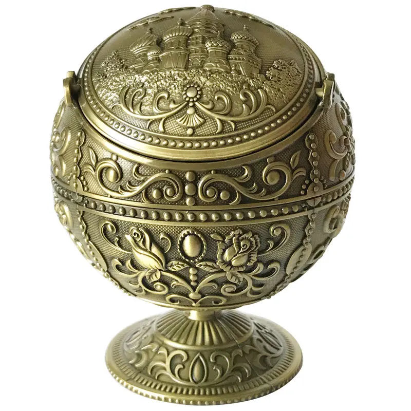 Vintage Aschenbecher Mit Deckel